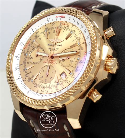 breitling bentley motors 18k rose gold limited edition|Breitling for Bentley Rose gold .